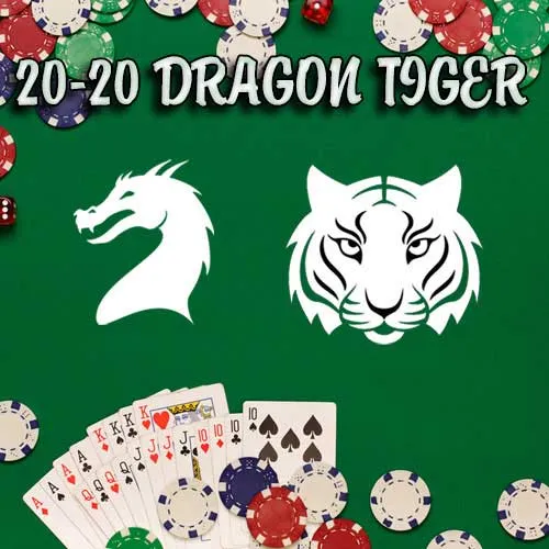 20-20 Dragon Tiger gaming page on Peachexch